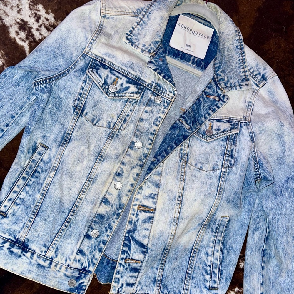 Vintage Acid Wash Denim Jacket